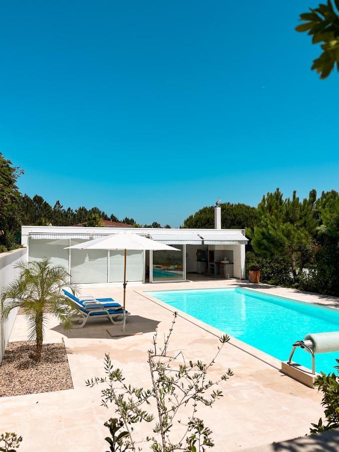 Edles Apartment In Architektenvilla Mit Grossem Pool, Sauna, Dachterrasse Und Malerischem Garten Pataias Exterior photo